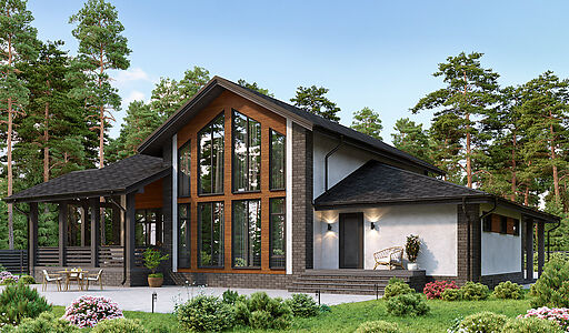 Дом в поселке Марьина Гора