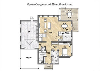 Дом в поселке Марьина Гора