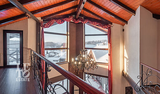 Дом в стиле шале в селе Ильинское