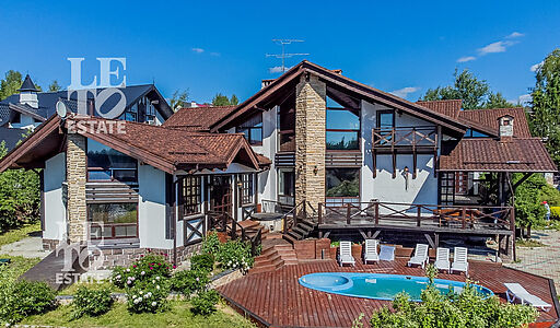 Дом в стиле шале в селе Ильинское