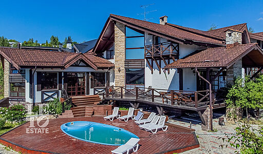 Дом в стиле шале в селе Ильинское