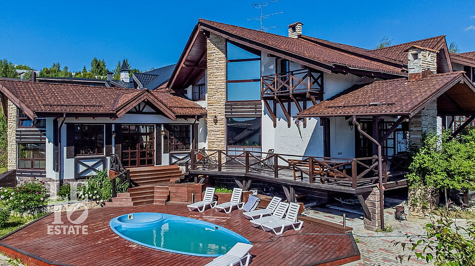 Дом в стиле шале в селе Ильинское