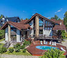 Дом в стиле шале в селе Ильинское