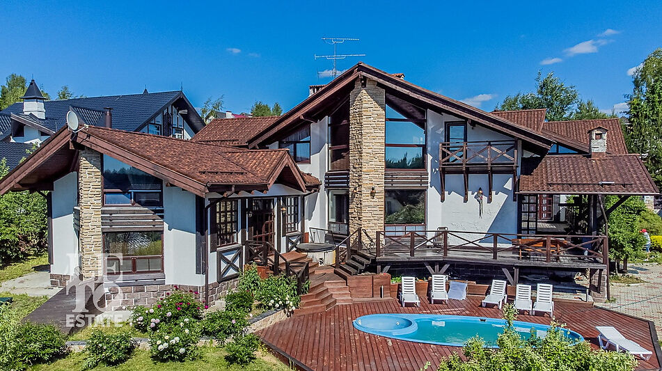 Дом в стиле шале в селе Ильинское