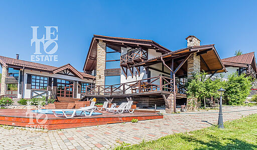 Дом в стиле шале в селе Ильинское