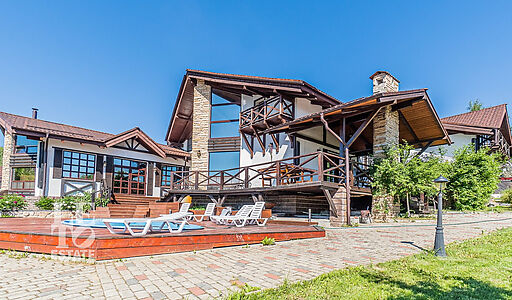 Дом в стиле шале в селе Ильинское