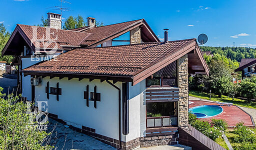 Дом в стиле шале в селе Ильинское