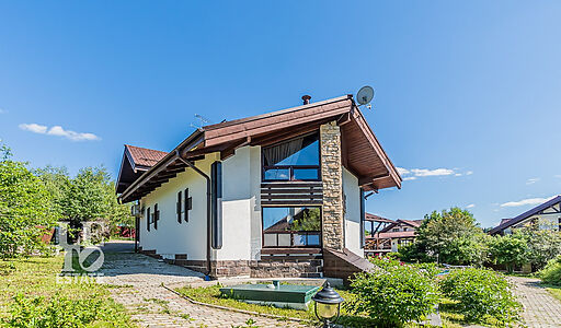 Дом в стиле шале в селе Ильинское