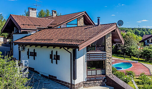 Дом в стиле шале в селе Ильинское