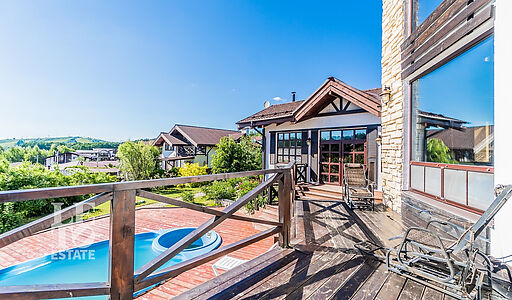 Дом в стиле шале в селе Ильинское