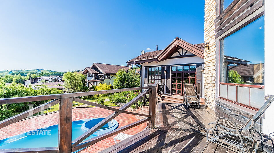 Дом в стиле шале в селе Ильинское