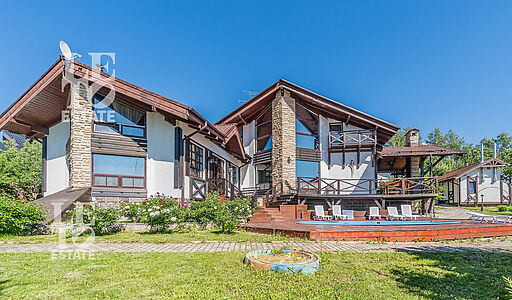 Дом в стиле шале в селе Ильинское