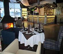 Парк-отель на берегу Волги