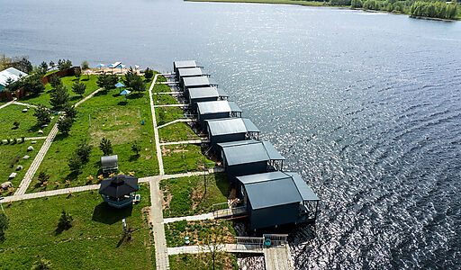 Парк-отель на берегу Волги