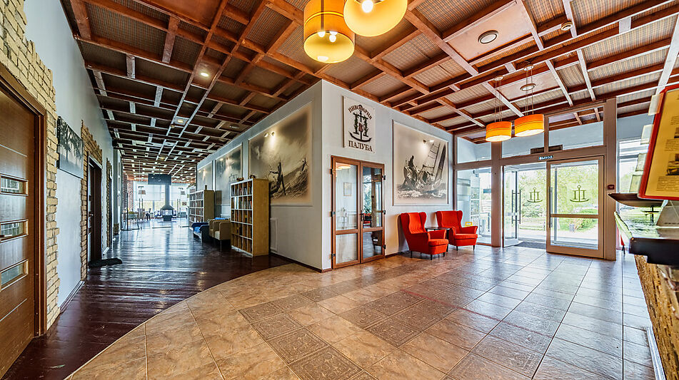 Парк-отель на берегу Волги