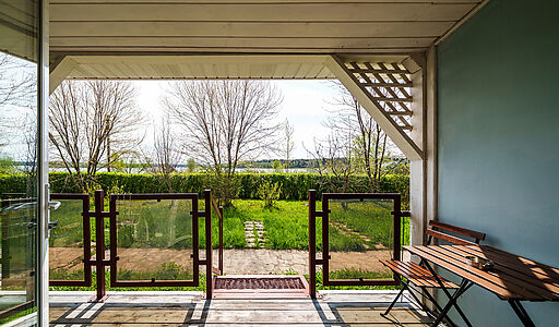 Парк-отель на берегу Волги