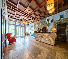 Парк-отель на берегу Волги