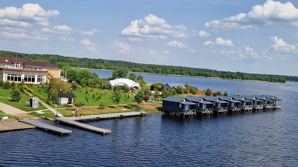 Резиденция на берегу Волги