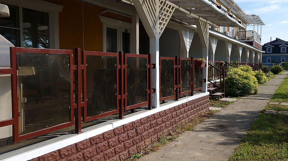 Резиденция на берегу Волги