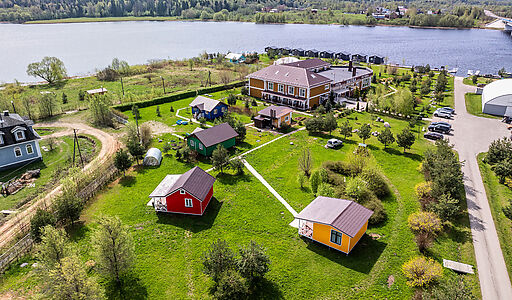 Резиденция на берегу Волги