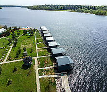 Резиденция на берегу Волги