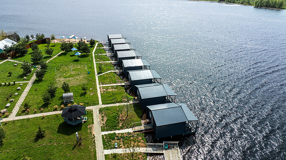 Резиденция на берегу Волги