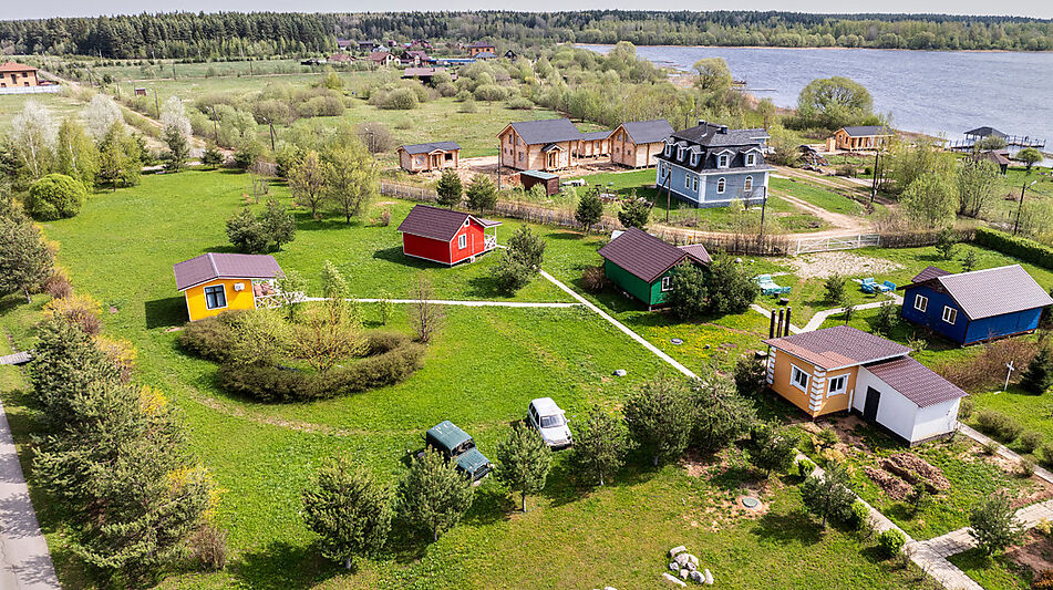 Резиденция на берегу Волги