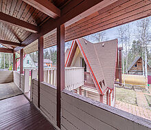 Дом из бруса под ключ в КП Бутынь