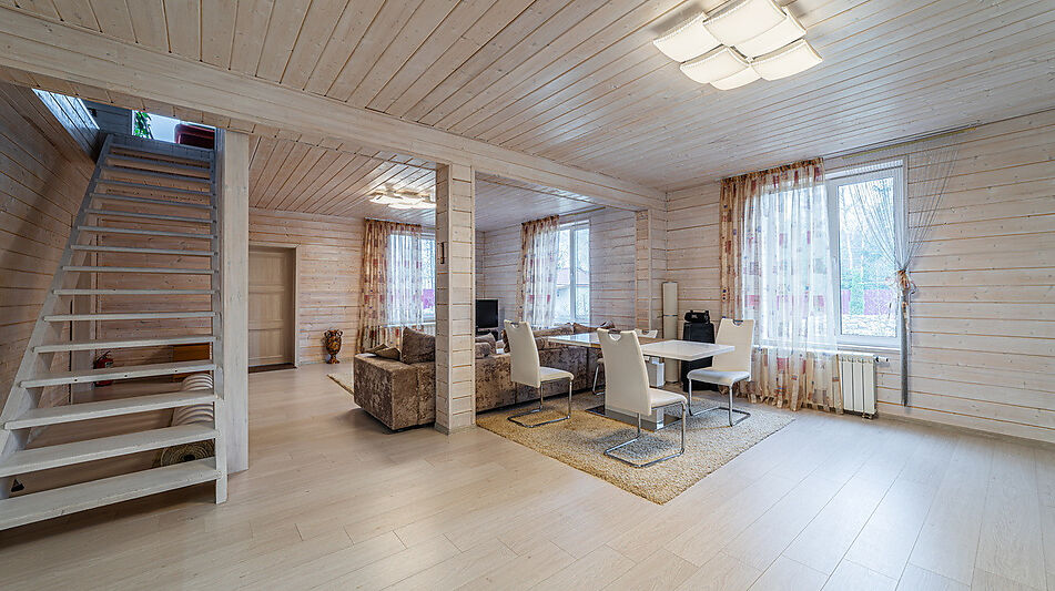 Дом из бруса под ключ в КП Бутынь