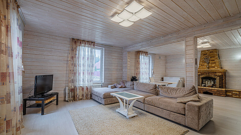 Дом из бруса под ключ в КП Бутынь