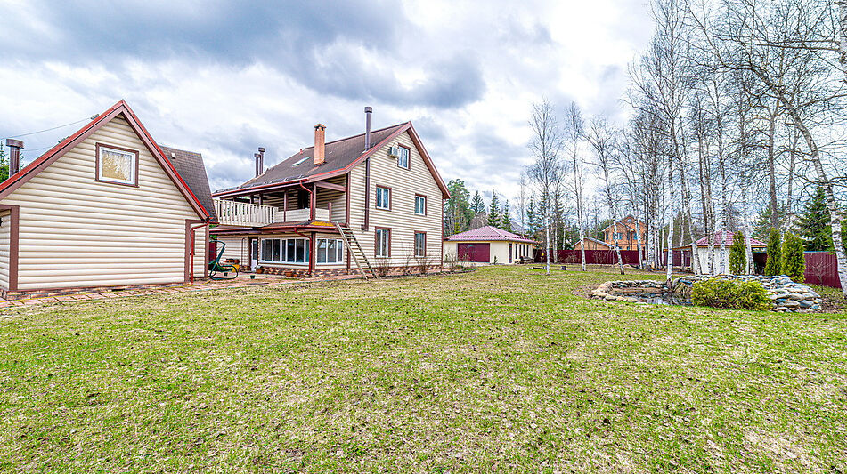 Дом из бруса под ключ в КП Бутынь