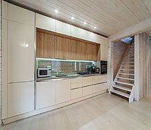 Дом из бруса под ключ в КП Бутынь