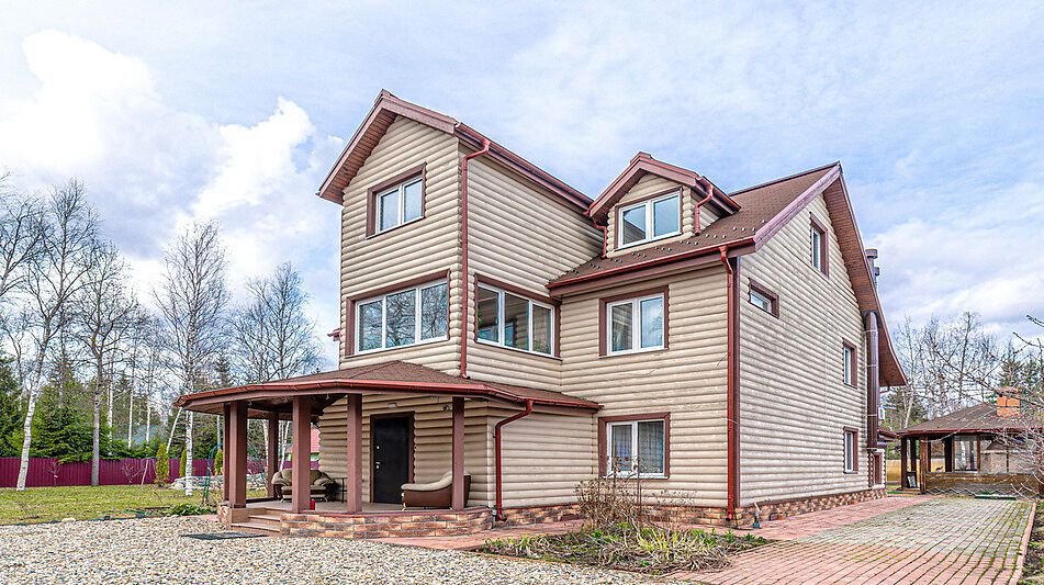 Дом из бруса под ключ в КП Бутынь