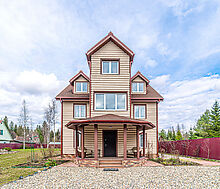 Дом из бруса под ключ в КП Бутынь