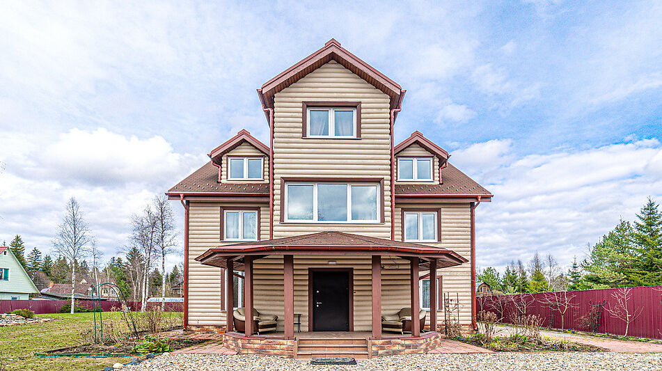 Дом из бруса под ключ в КП Бутынь