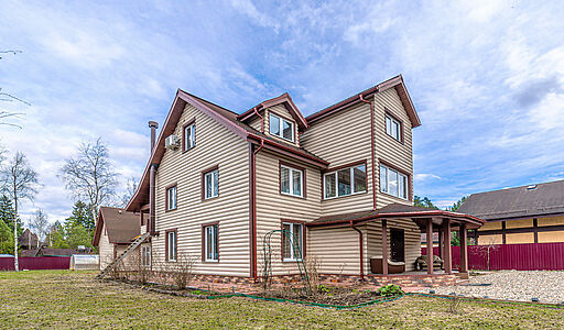 Дом из бруса под ключ в КП Бутынь