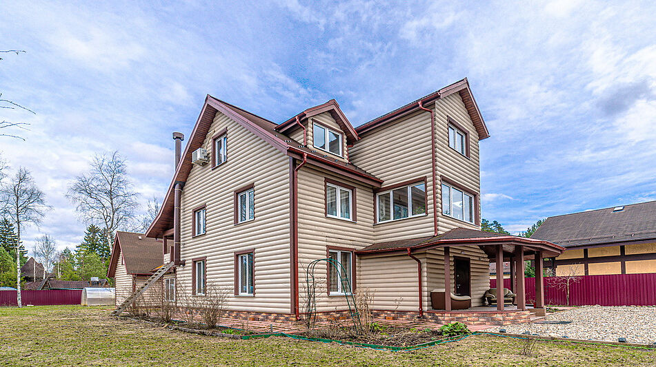 Дом из бруса под ключ в КП Бутынь