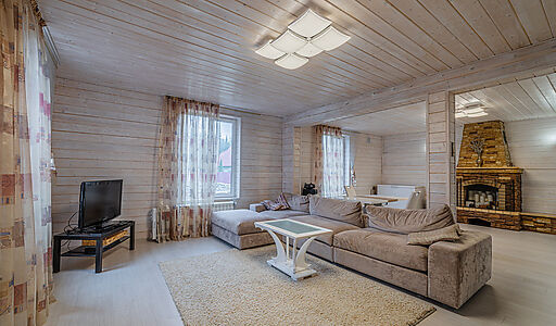 Дом из бруса под ключ в КП Бутынь