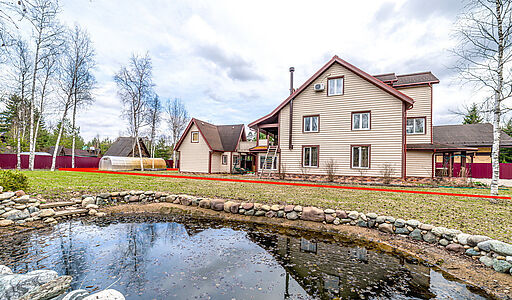 Дом из бруса под ключ в КП Бутынь