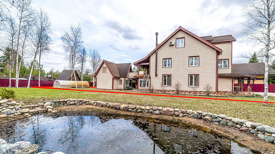 Дом из бруса под ключ в КП Бутынь