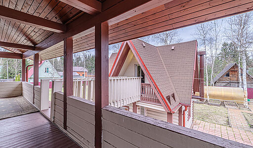 Дом из бруса под ключ в КП Бутынь