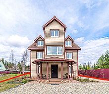 Дом из бруса под ключ в КП Бутынь