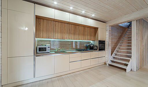 Дом из бруса под ключ в КП Бутынь