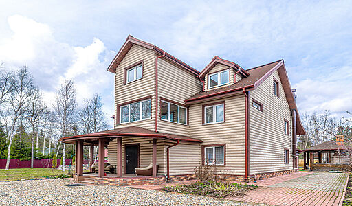 Дом из бруса под ключ в КП Бутынь