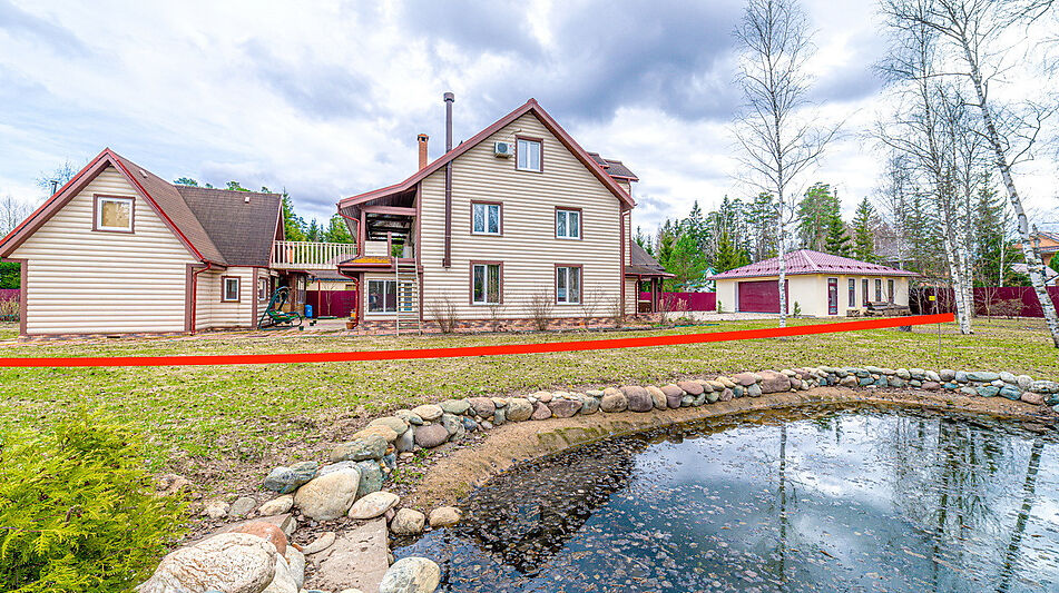 Дом из бруса под ключ в КП Бутынь