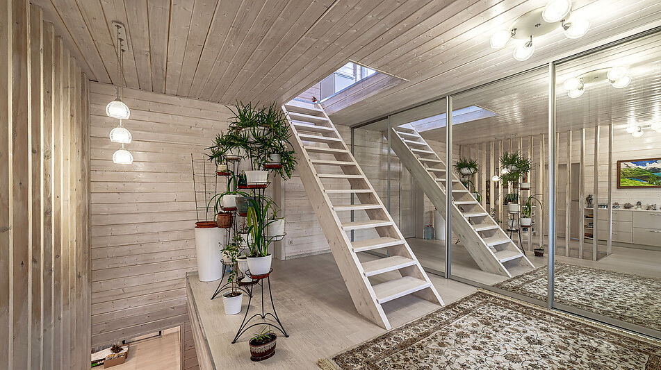 Дом из бруса под ключ в КП Бутынь