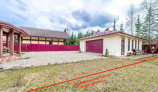 Дом из бруса под ключ в КП Бутынь