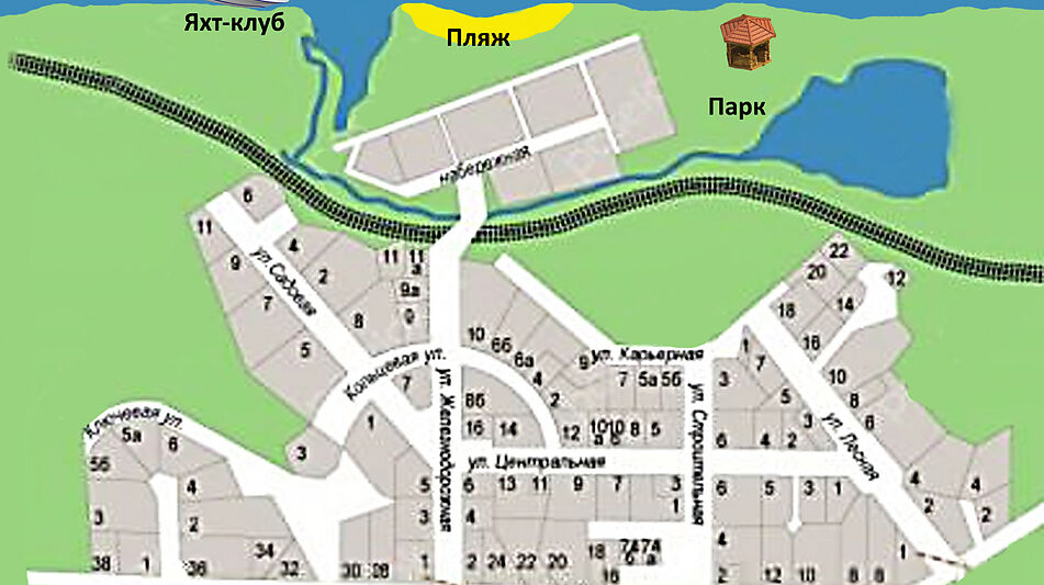 Участок в п. Трудовая Северная