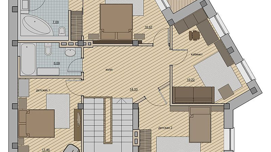 Дом в КП Яхромские горки-2