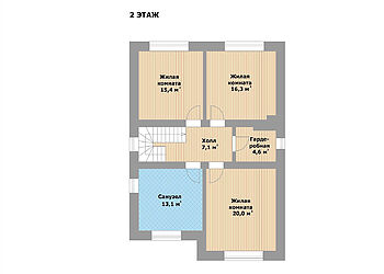 Дом в КП Зеленая Роща-1